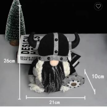 Viking Warrior Gnome Doll Viking Warrior Gnome Doll